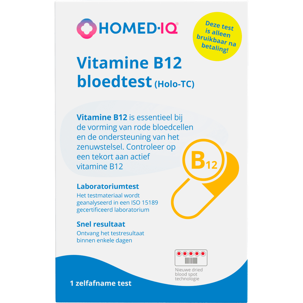 Homed-IQ Vitamine B12 Test 1 stuk