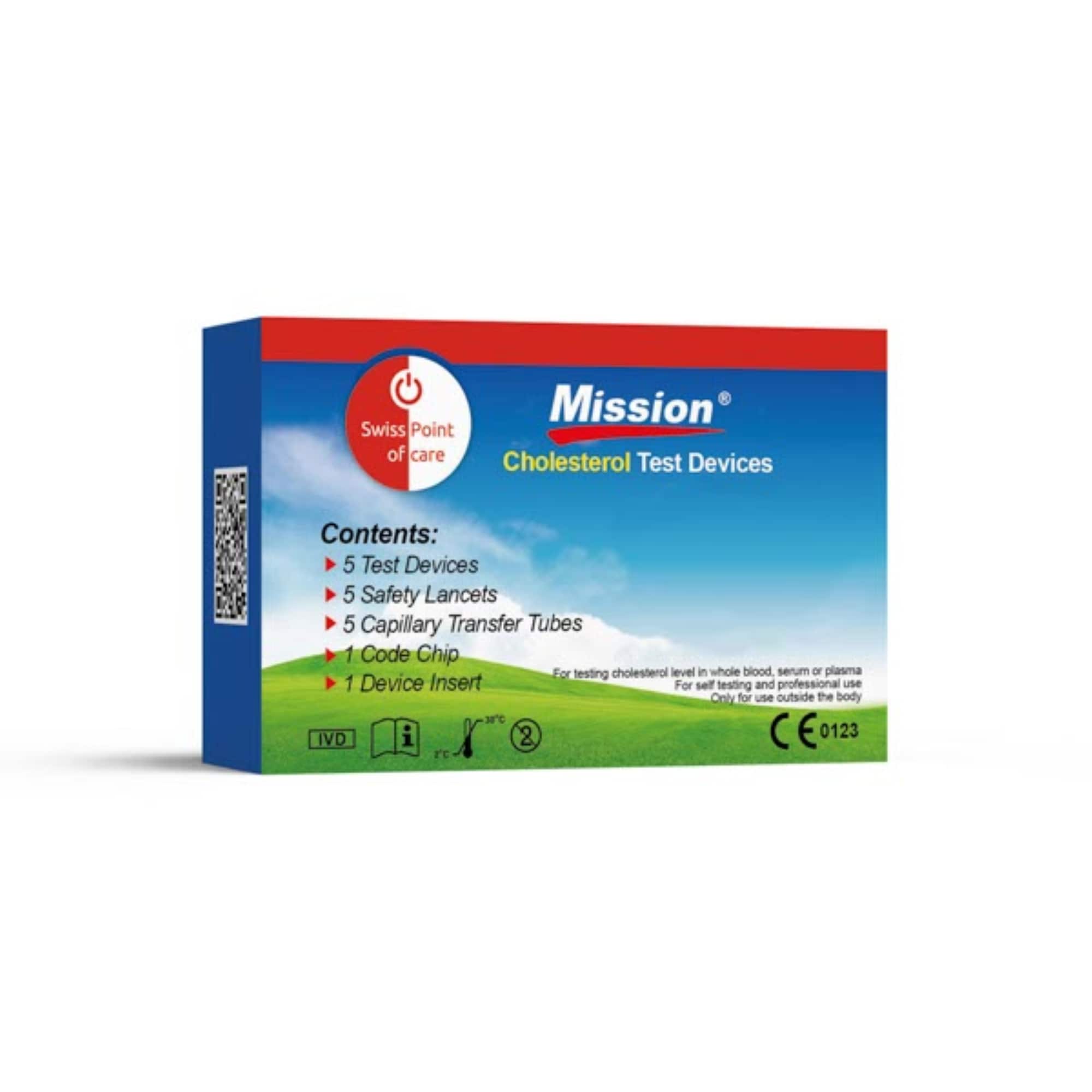 Spoc mission 3in1 cholesterolstrips 5x
