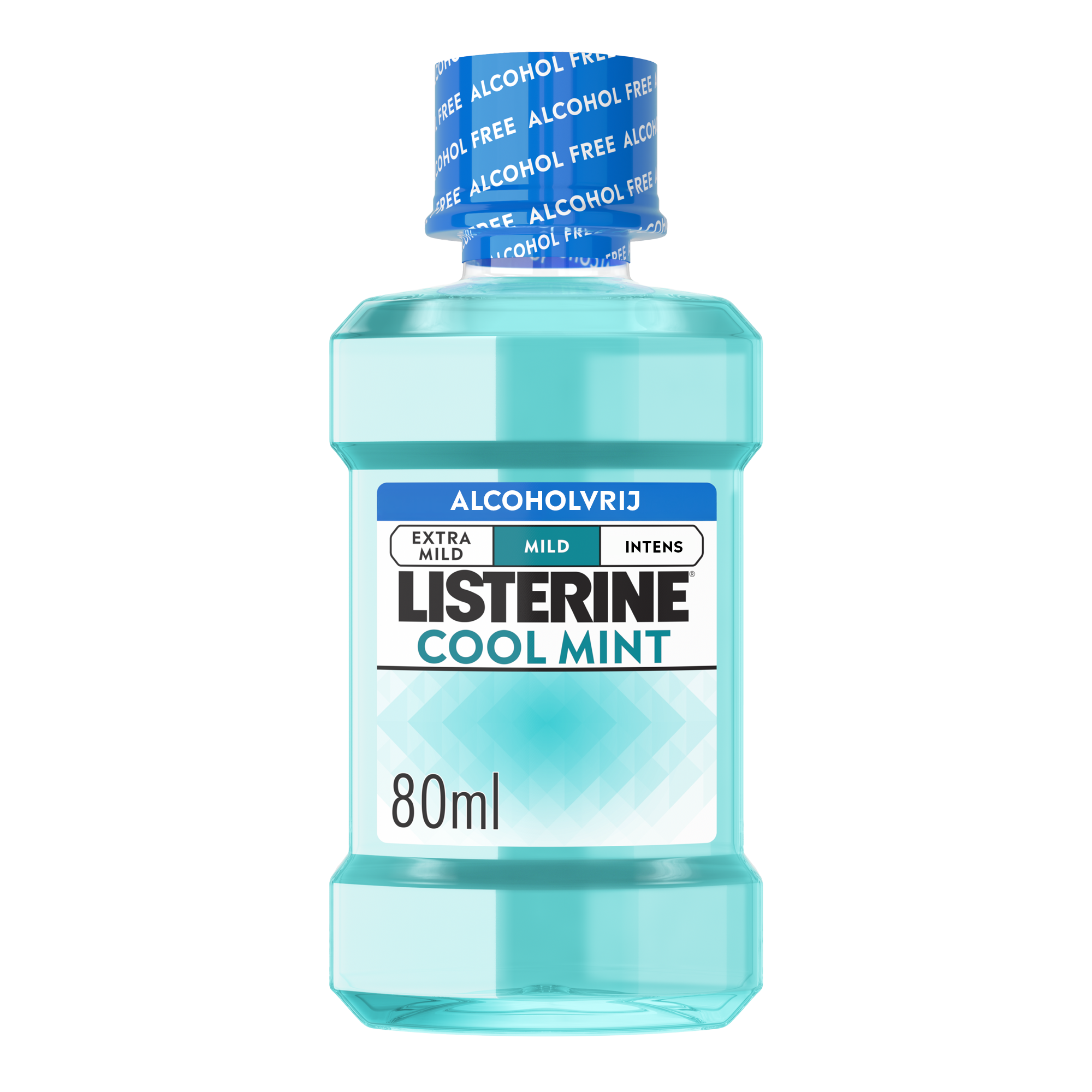 Listerine® Cool Mint Alcoholvrij Mondwater Mini 80 ML