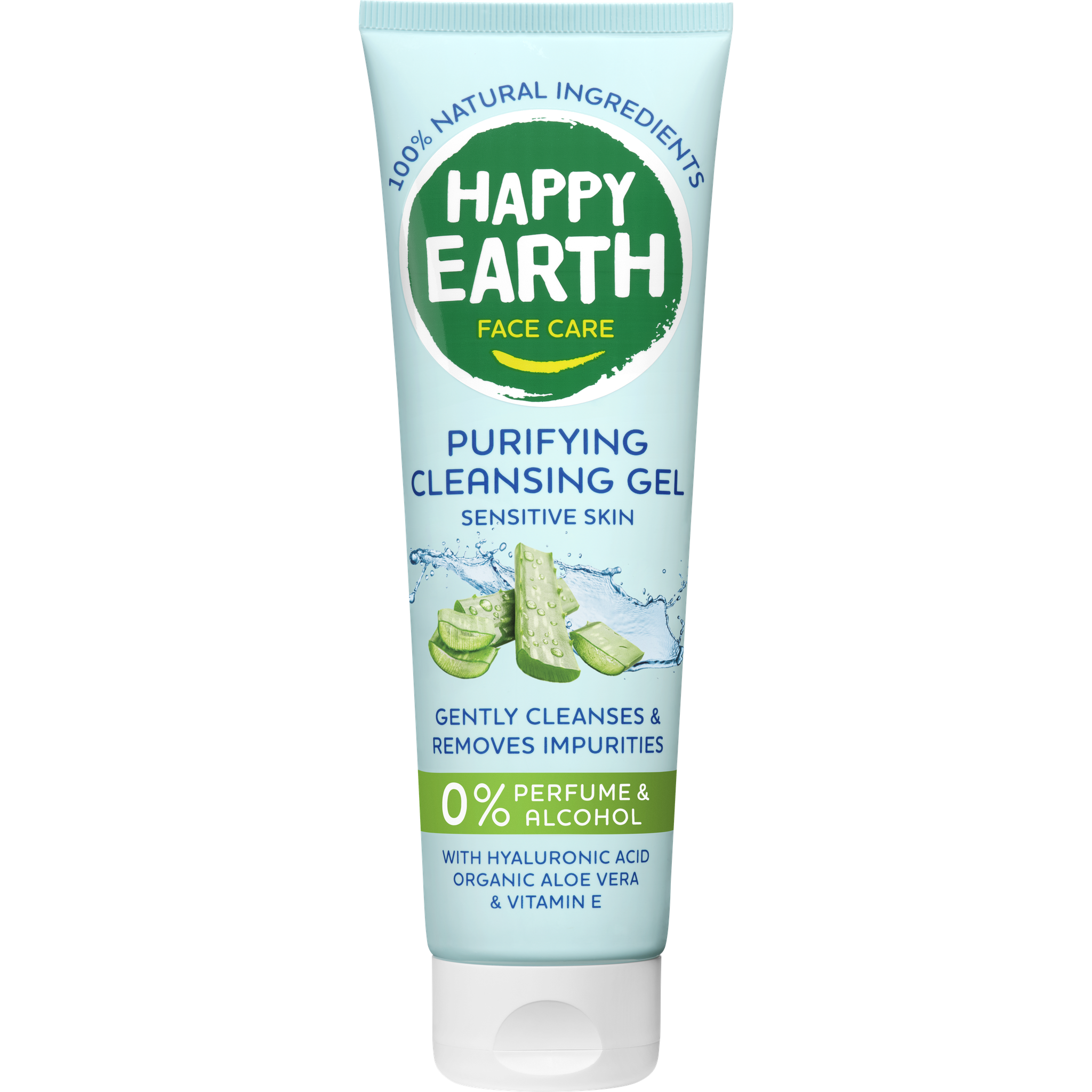 Happy Earth 100% Natuurlijke Face Care Purifying Cleansing Gel 150 ML