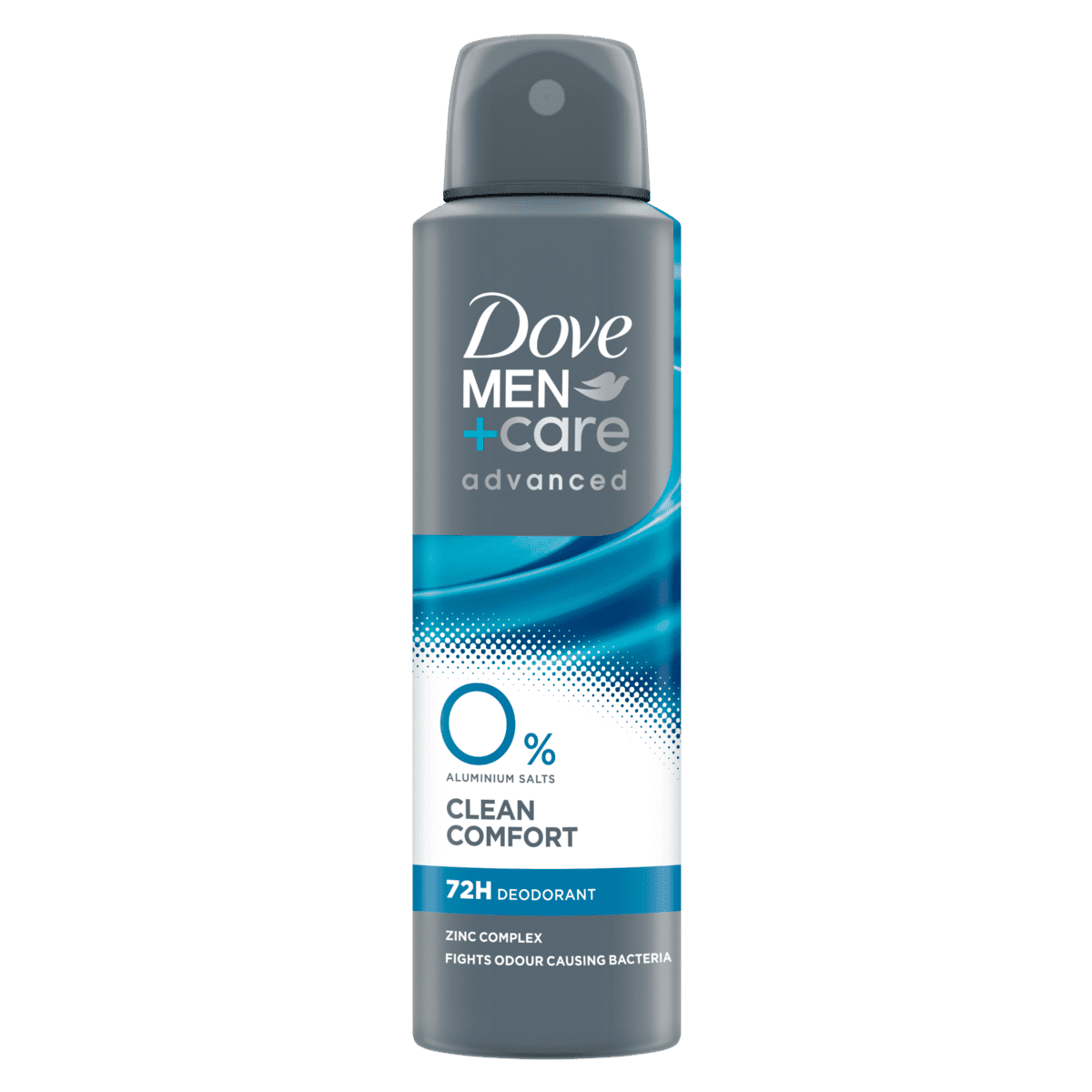 Dove Men+Care Advanced 0% Clean Comfort Deodorant Spray 150 ML