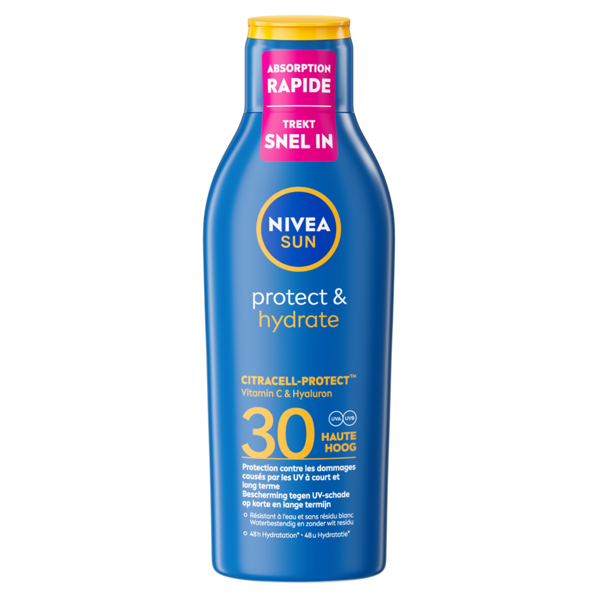 NIVEA SUN Zonnebrand Protect & Hydrate Zonnemelk SPF30 200 ML