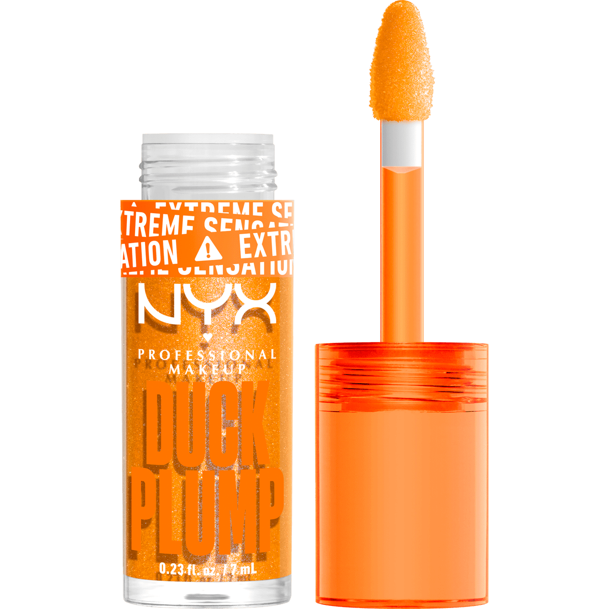 NYX Professional Makeup Duck Plump Lipgloss - Oranje - Flippin' Slime