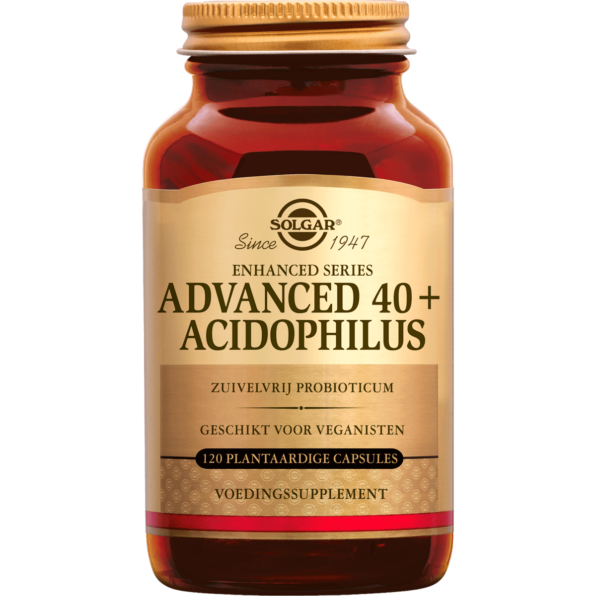Solgar Advanced 40+ Acidophilus Capsules 120 stuks