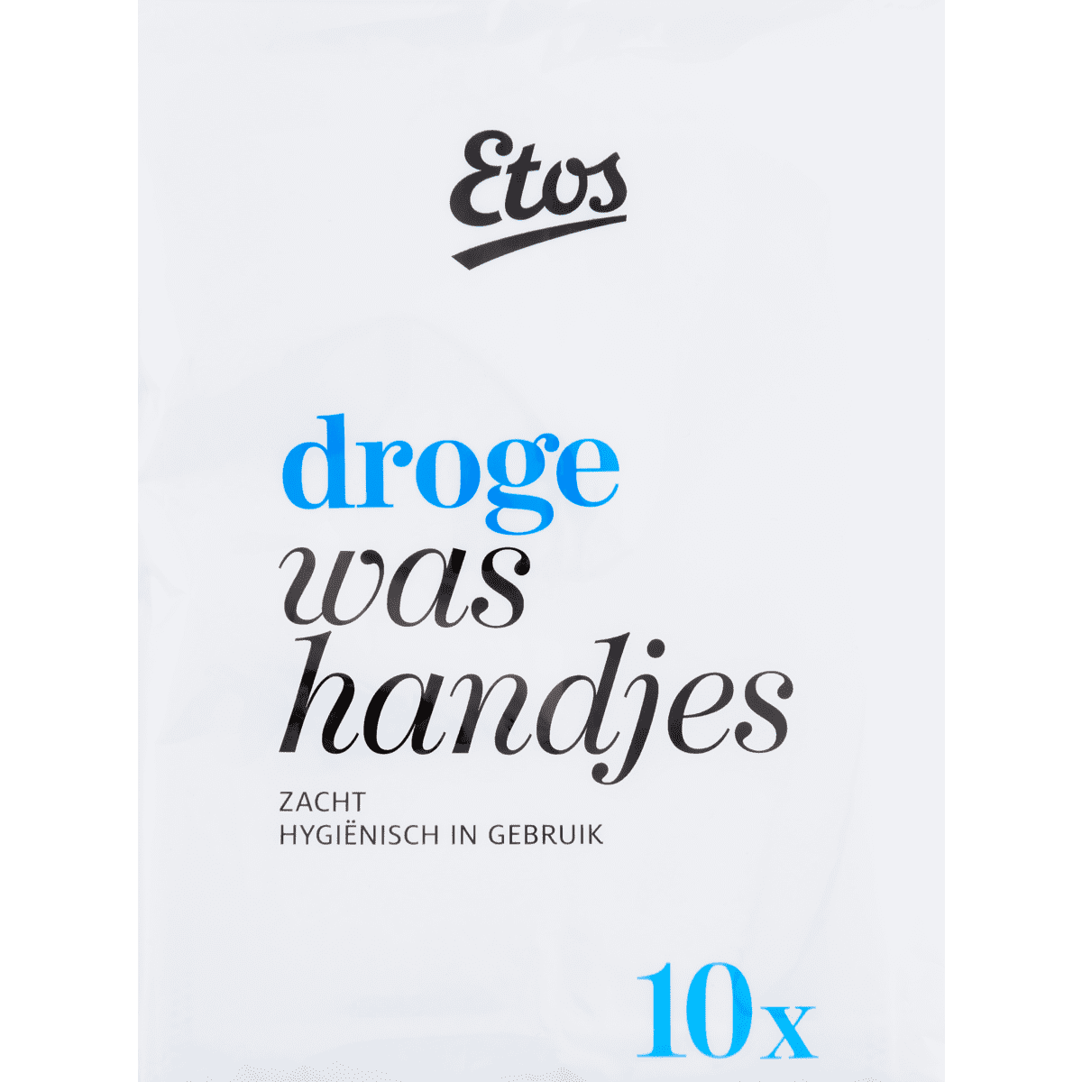 Etos Droge Washandjes 10 stuks