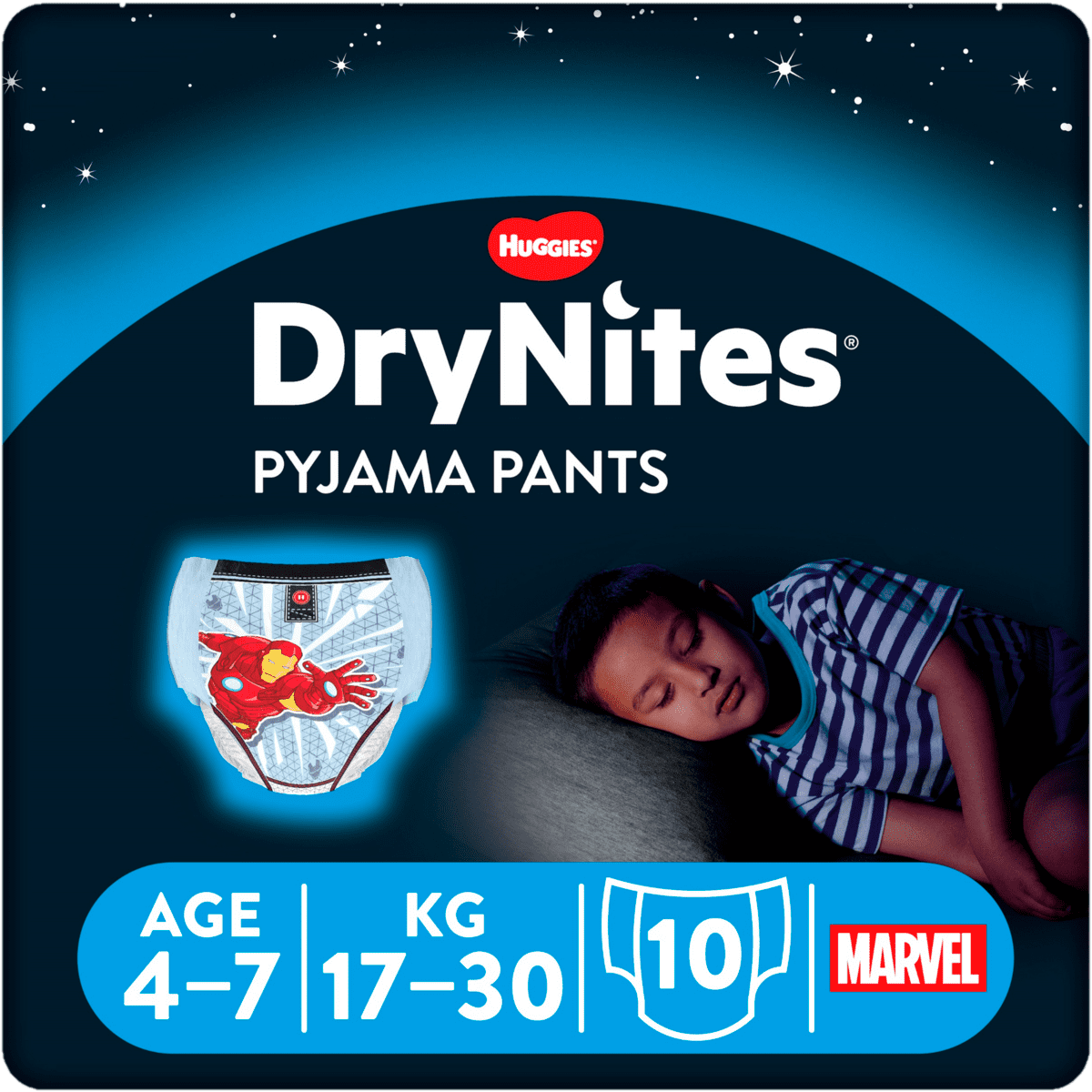 Huggies DryNites Disney Luierbroekjes Jongens 4-7 Jaar 10 stuks
