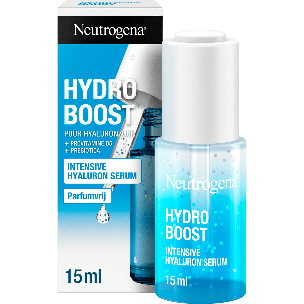 Neutrogena Hydro Boost Hyaluron Serum Parfumvrij 15 ML