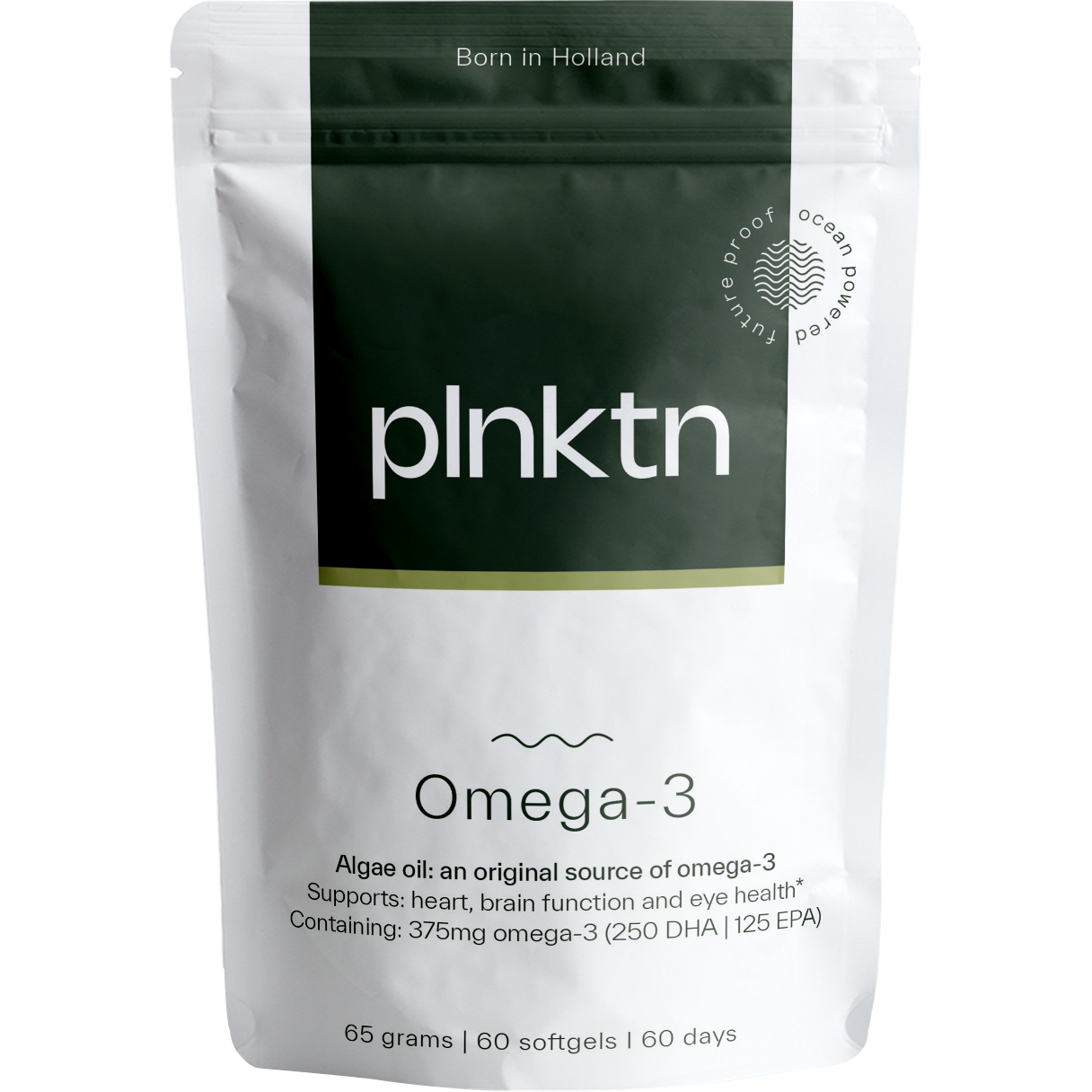 Plnktn Algenolie Omega 3 60 stuks