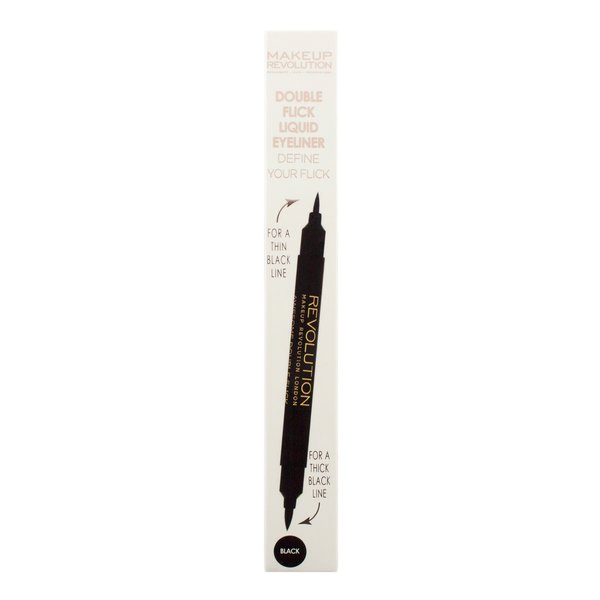 Revolution Thick & Thin Dual Liquid Eyeliner Black