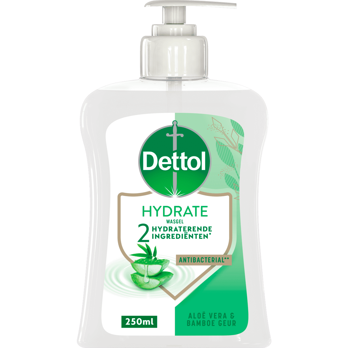 Dettol Hydrate Aloë Vera & Bamboe Antibacteriële Handzeep 250 ML