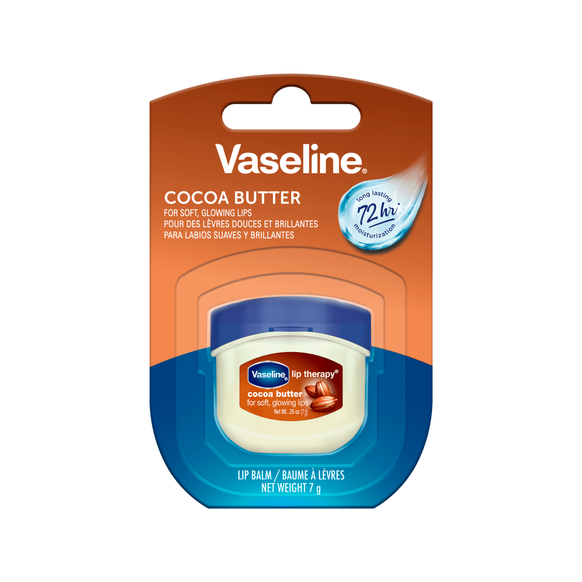 Vaseline Lip Therapy Cocoa Butter Mini 7 gram