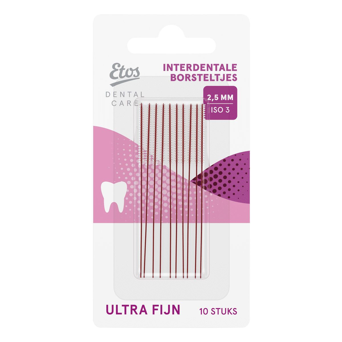 Etos Interdentale Ragers Ultra Fijn 2,5 mm 10 stuks
