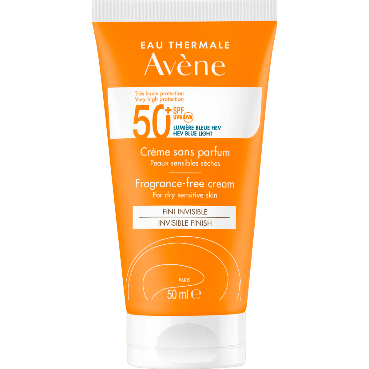 Avène Zonnebrand Crème Parfumvrij SPF 50+ 50 ML