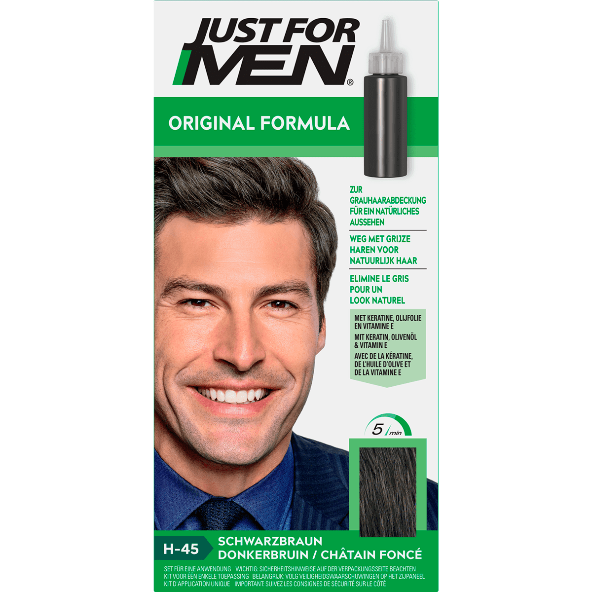 Just For Men Original Formula Donkerbruin H45