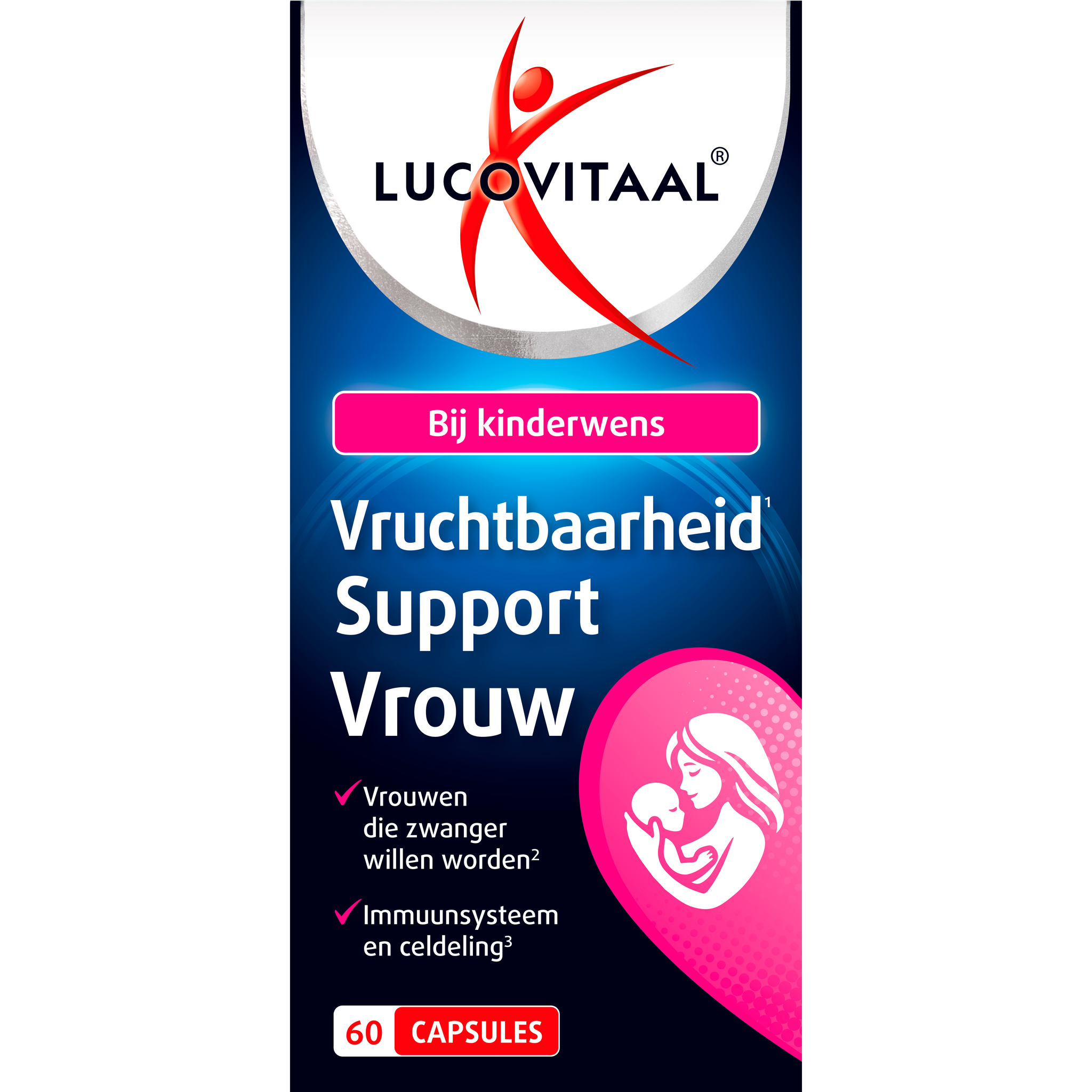 Lucovitaal Vruchtbaarheid Support Vrouw Capsules 60 stuks