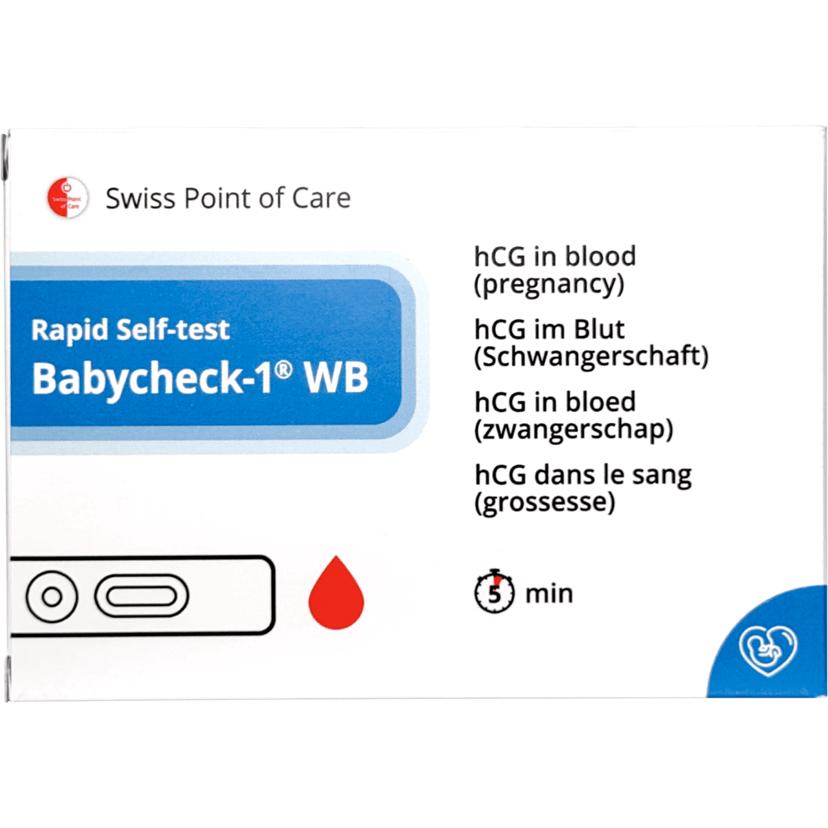 Swiss Point of Care Babycheck-1 WB Zelftest