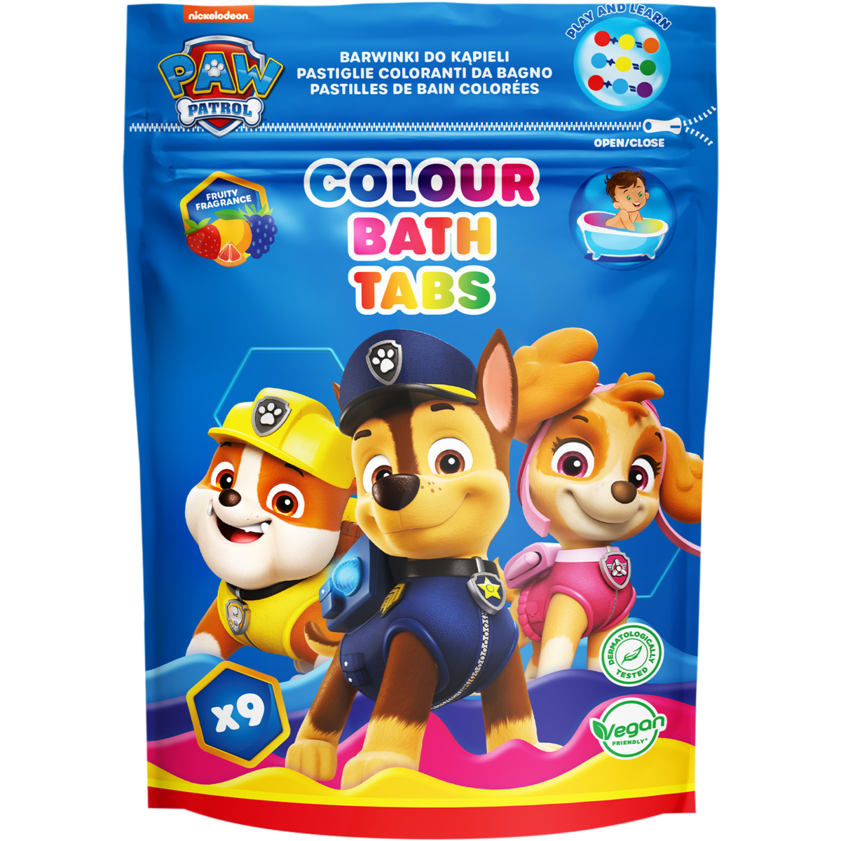 Paw Patrol Colouring Tabs 9x16 gram