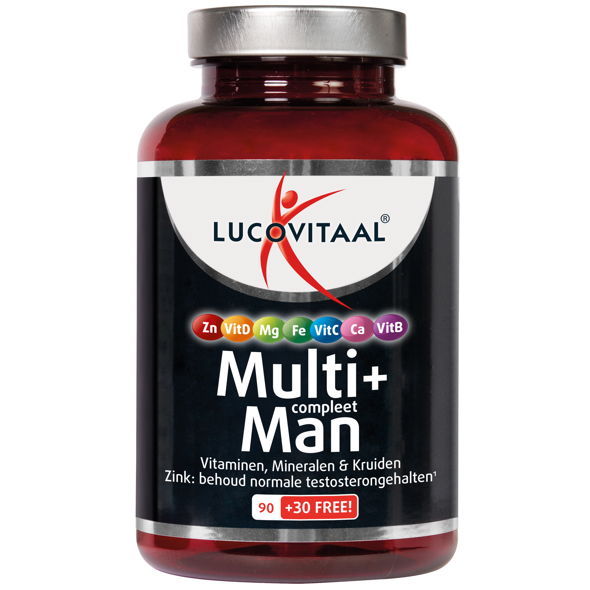 Lucovitaal Multi+ Compleet Man Tabletten 120 stuks