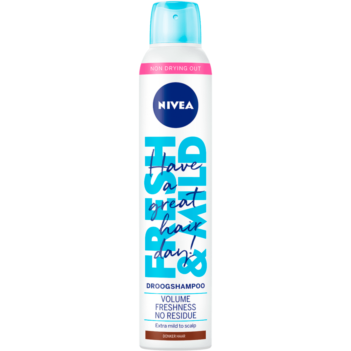 NIVEA Fresh Revive 3-In-1 Droogshampoo Voor Donker Haar 200 ML