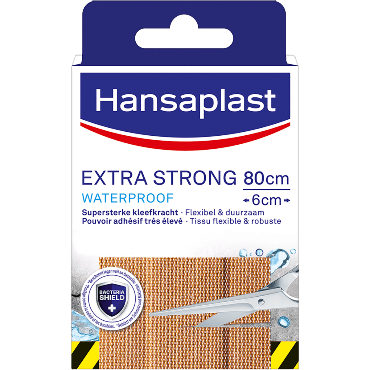 Hansaplast Extra Strong Waterproof Pleisters 80cm x 6cm