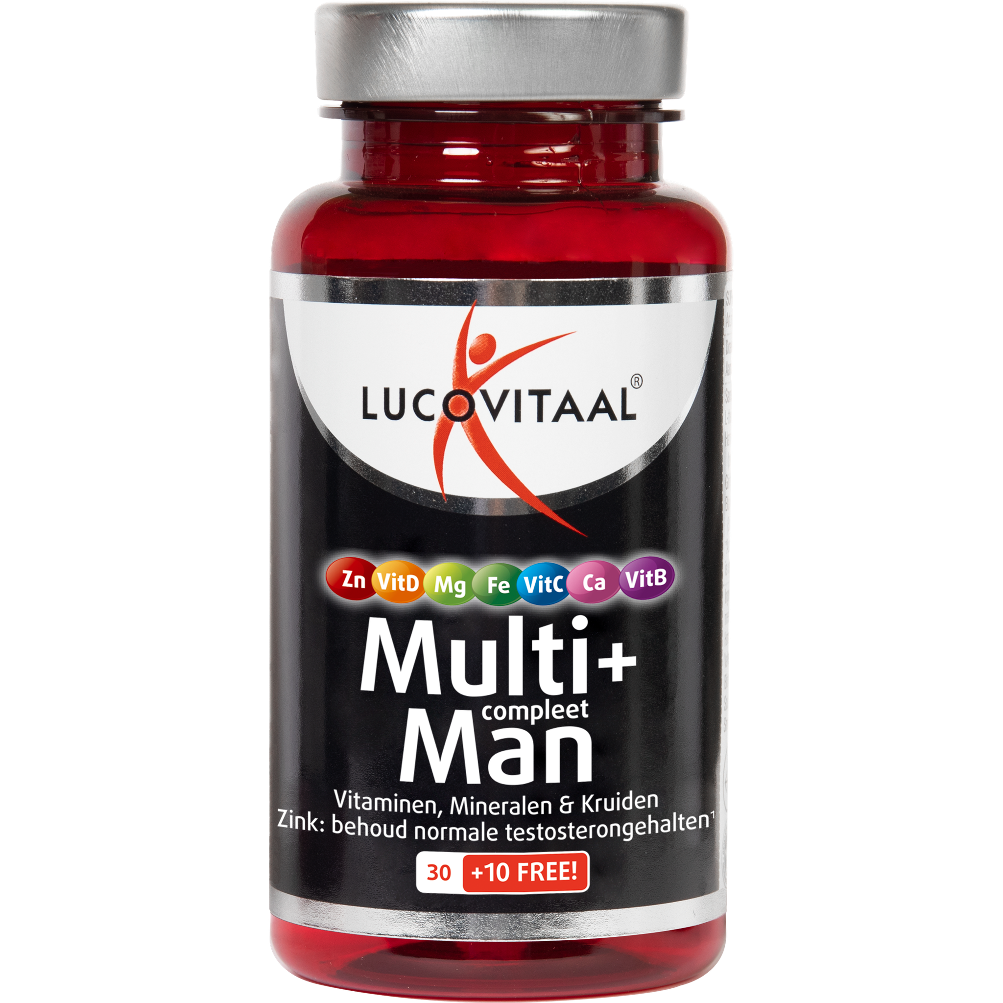 Lucovitaal Multi+ Compleet Man Tabletten 40 stuks