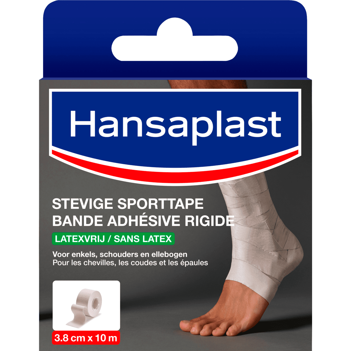 Hansaplast Sport Stevige Sporttape Breed 3,75 CM x 10 M 1 EA Etos