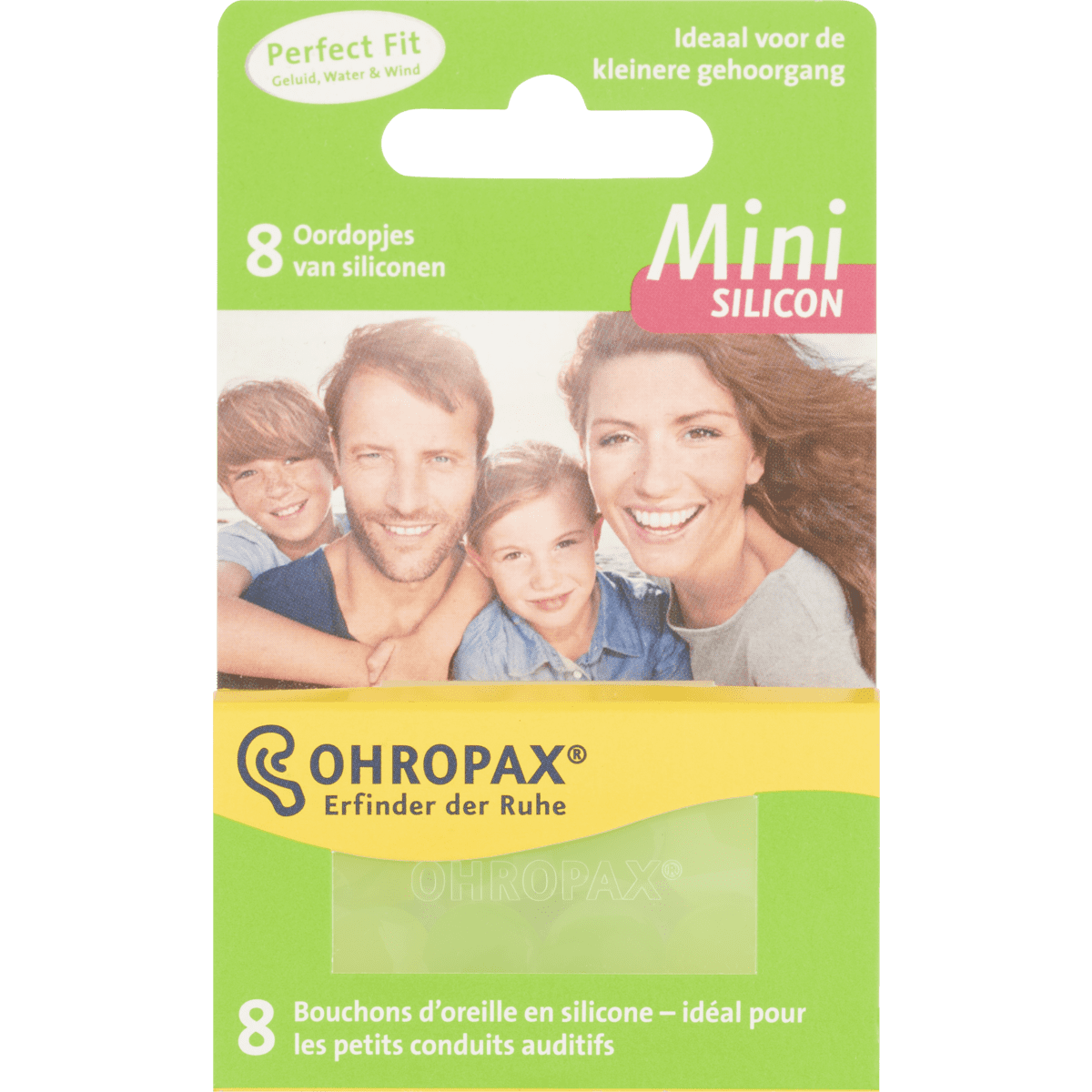 Ohropax Mini Siliconen Oordopjes Voor Kind en Volwassene