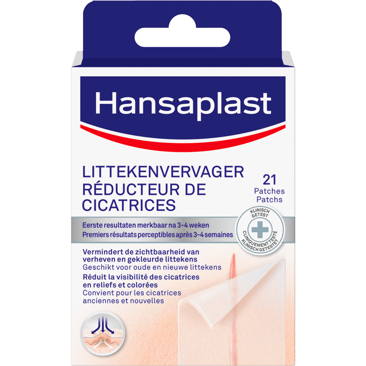 Hansaplast Littekenvervager 21 Strips