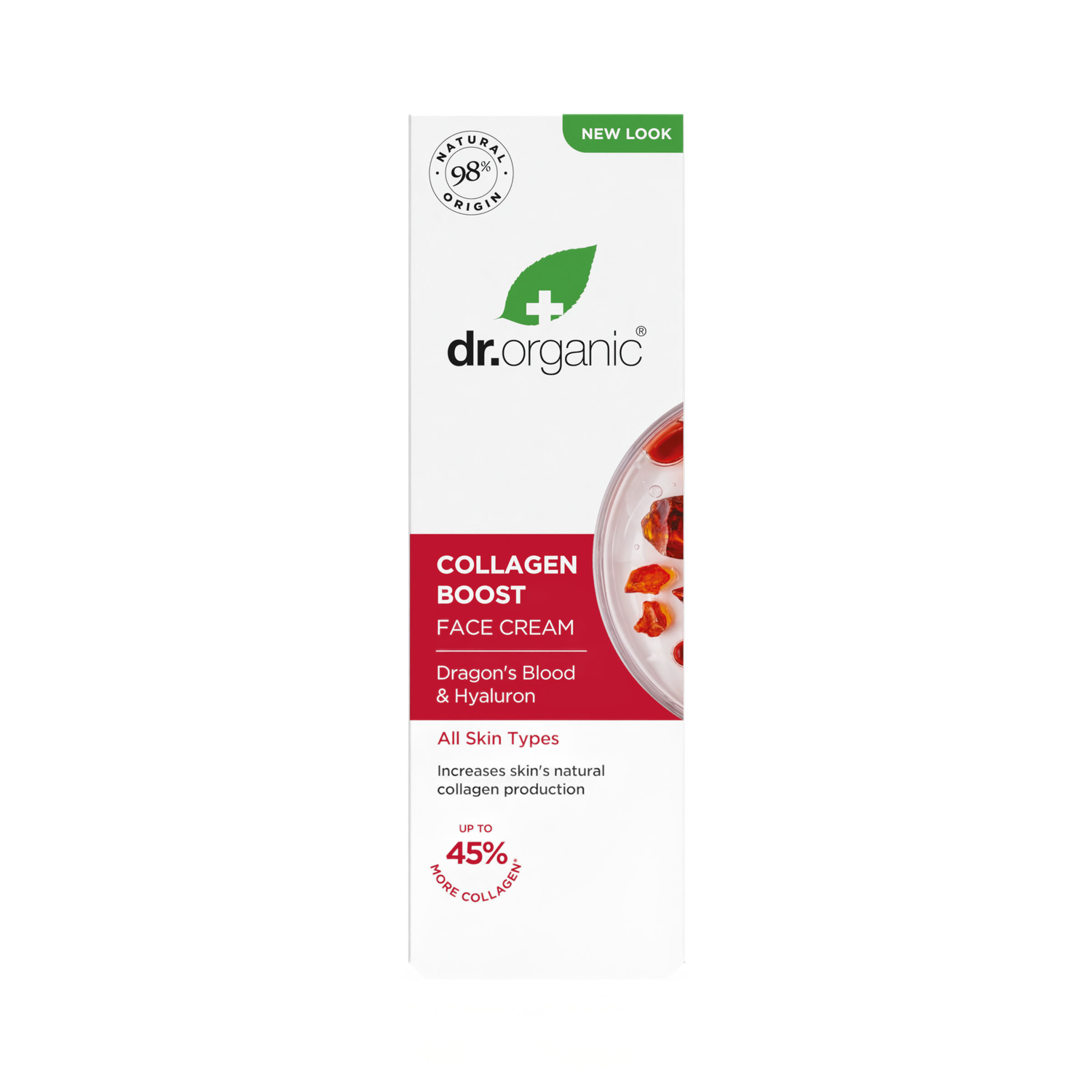 Dr Organic Collagen Boost Cream Dragon'S Blood 50 Ml