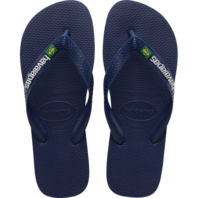 Havaianas Brasil Logo Navy 39/40
