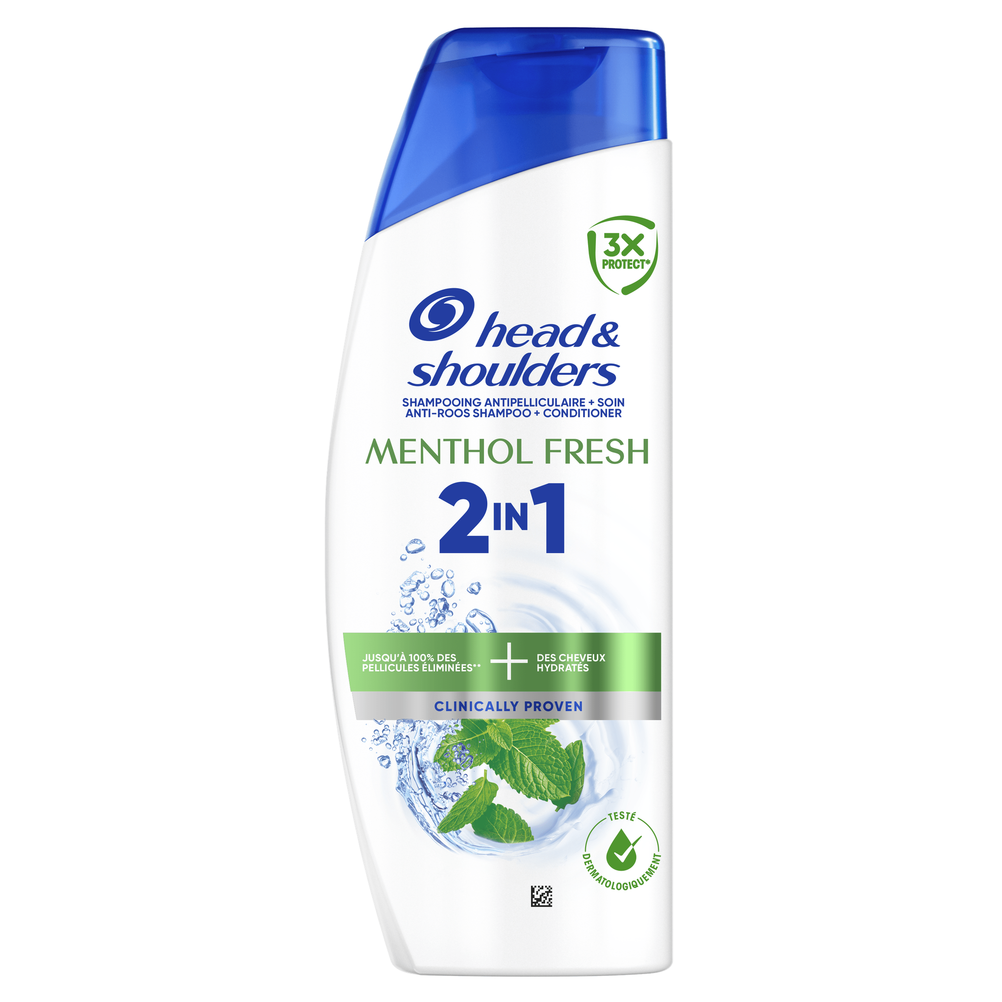Head & Shoulders Menthol Fresh 2in1 Shampoo & Conditioner 250 ML