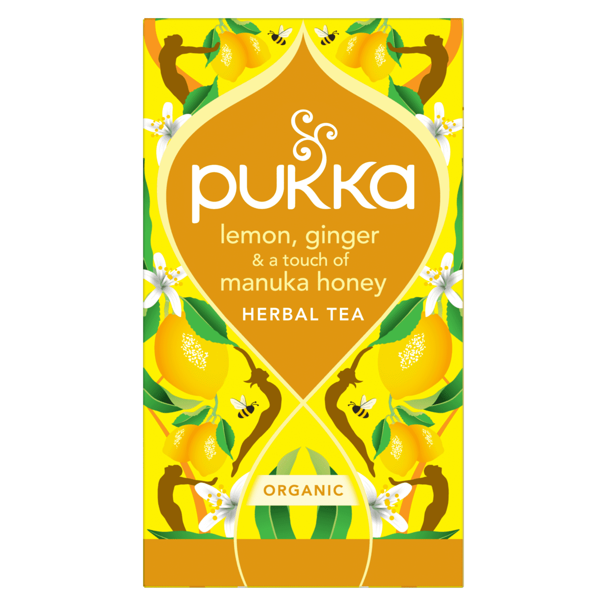 Pukka Theezakjes Lemon, Ginger & Manuka Honing 20 stuks