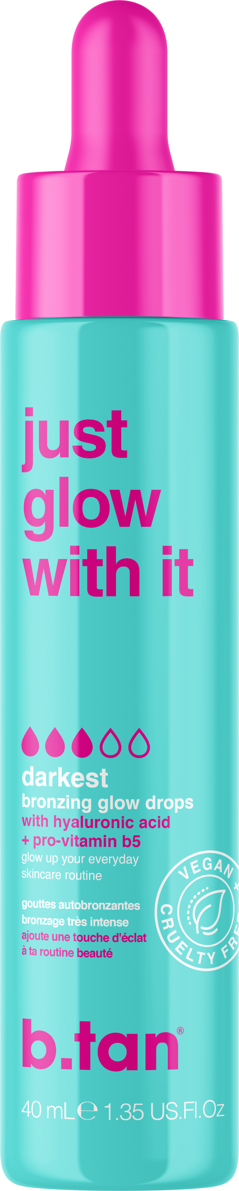 b.tan Just Glow With it Drops 40 ML