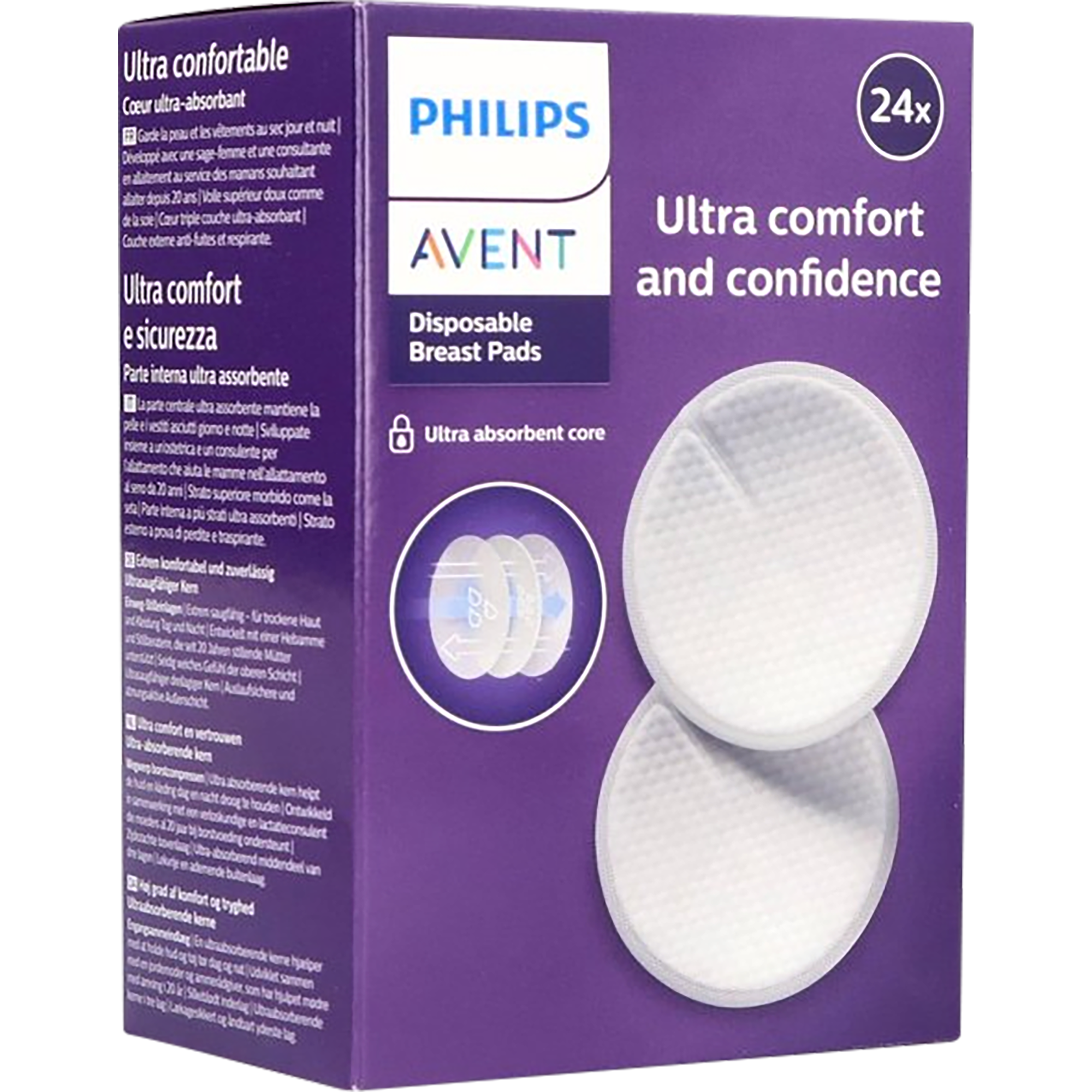 Philips Avent Borstcompressen SCF254/24 24 stuks