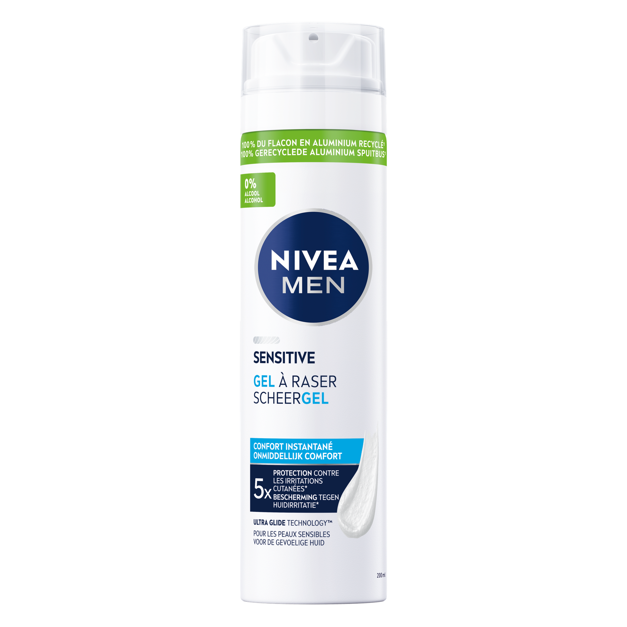 NIVEA MEN Sensitive Scheergel 200 ML