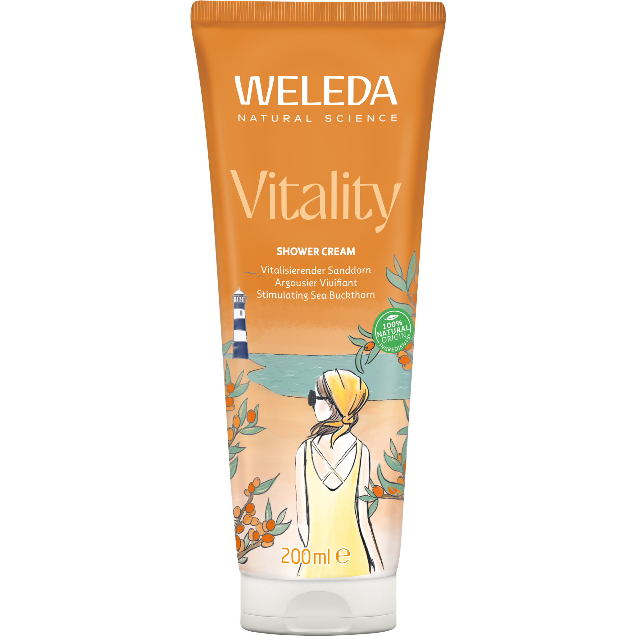 WELEDA Vitality Duindoorn Douchecrème 200 ML