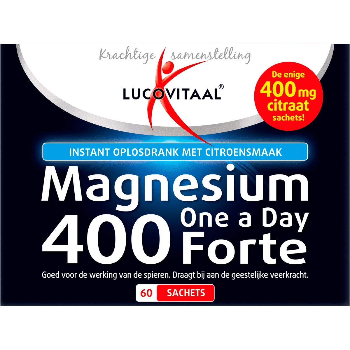 Lucovitaal Magnesium Forte Sachets 60 stuks