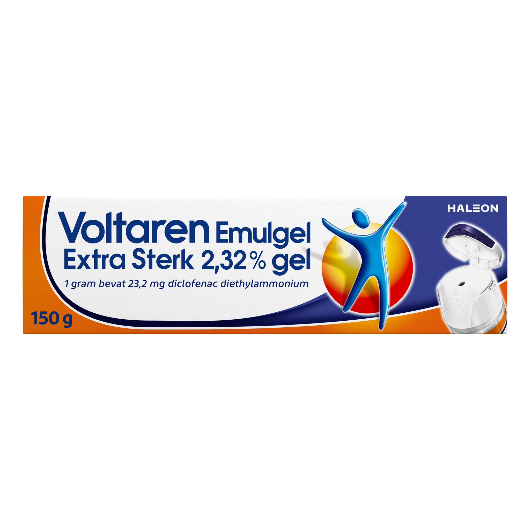 Voltaren Emulgel Extra Sterk 2,32% Diclofenac Spier Gewrichtspijn 150 gram