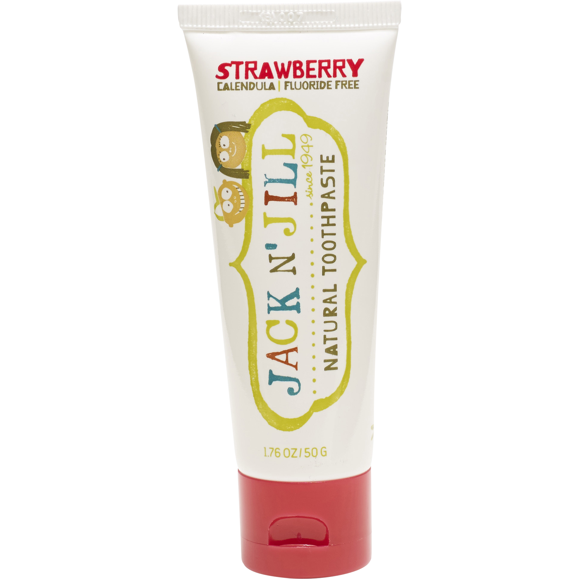 JACK N'JILL Natural Aardbeien Tandpasta 50 gram
