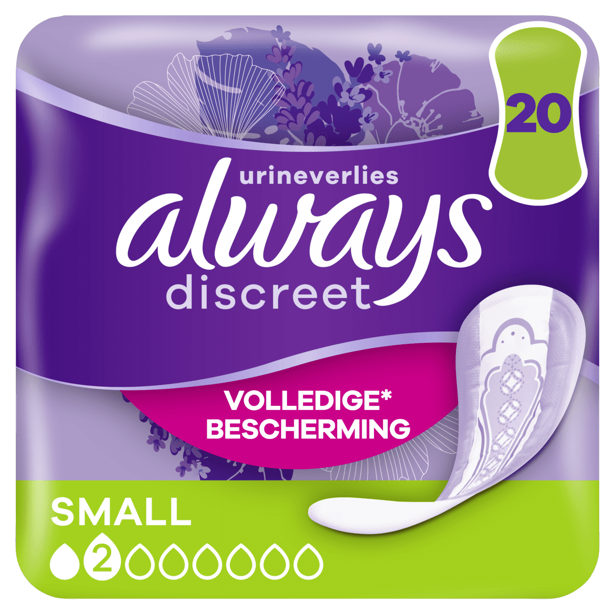 Always Incontinentieverband Discreet Small 20 stuks