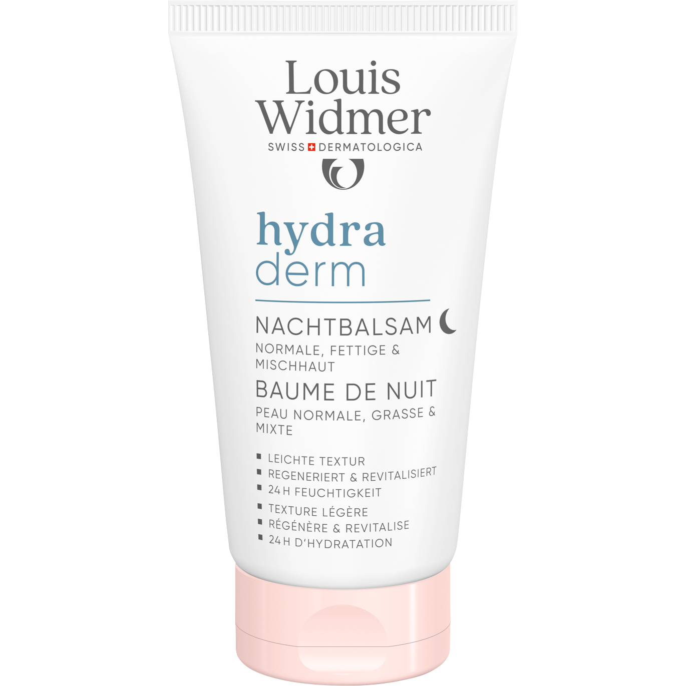 Louis Widmer Hydraderm Nachtbalsem Licht Geparfumeerd 50 ML