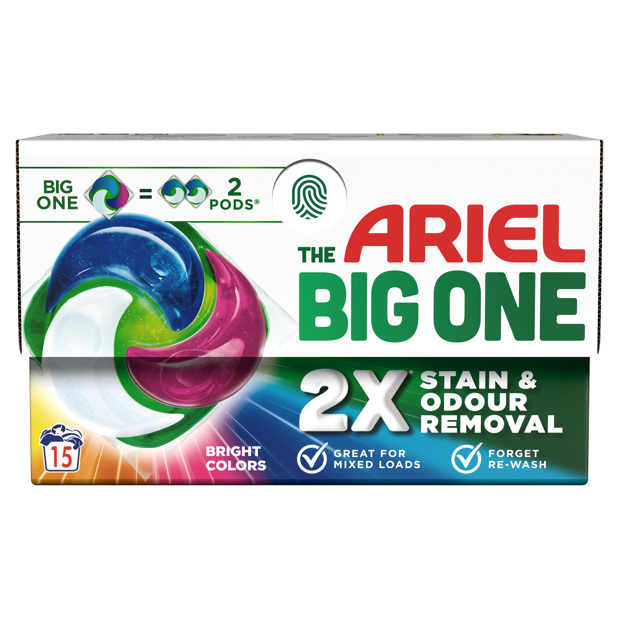 Ariel Big One Color 15 Stuks