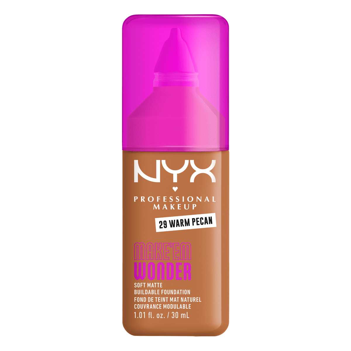 NYX Professional Makeup Make 'EM Wonder Foundation 29 Warm Pecan