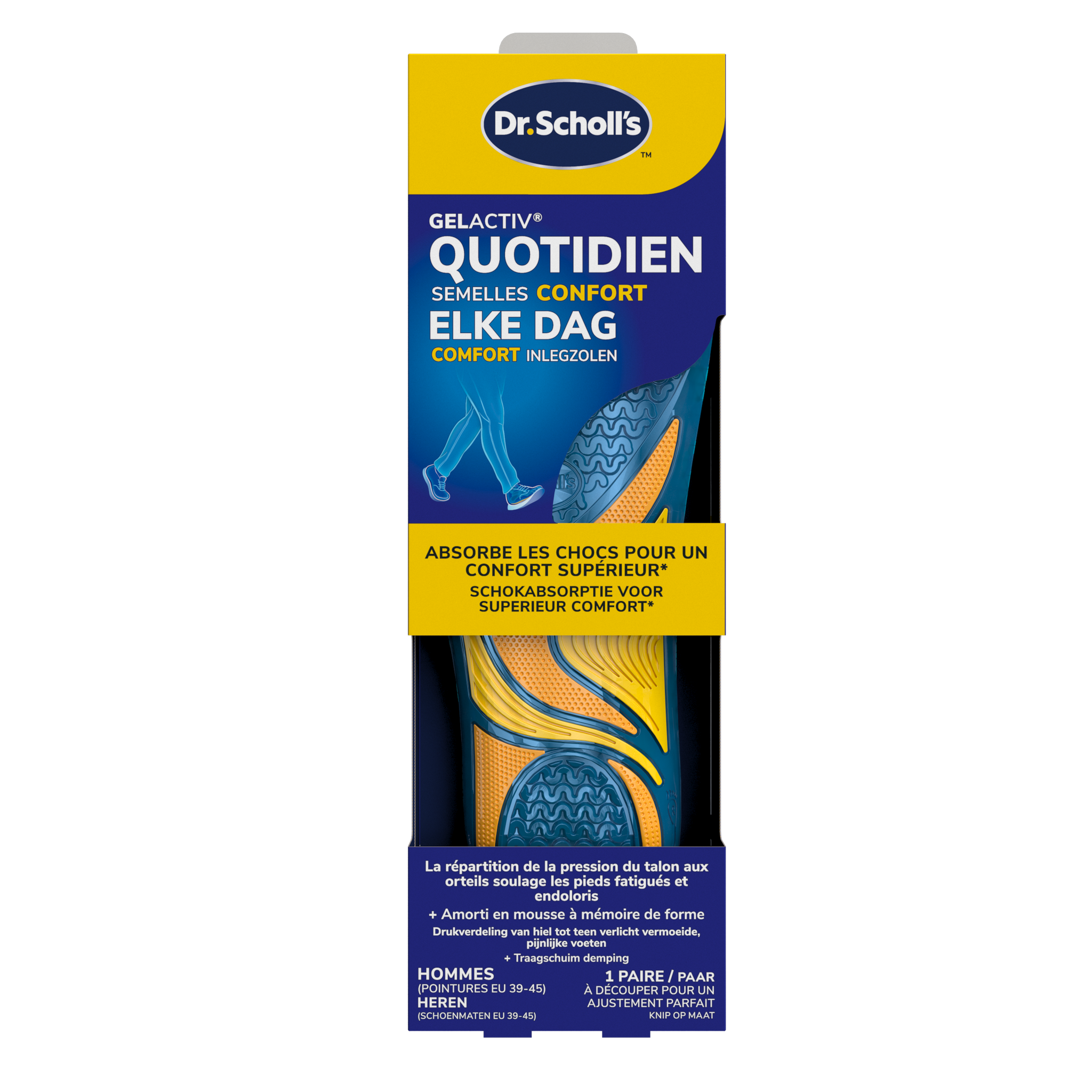 Dr. Scholl’s GelActiv Insoles Casual L maat 41-46,5 1 paar