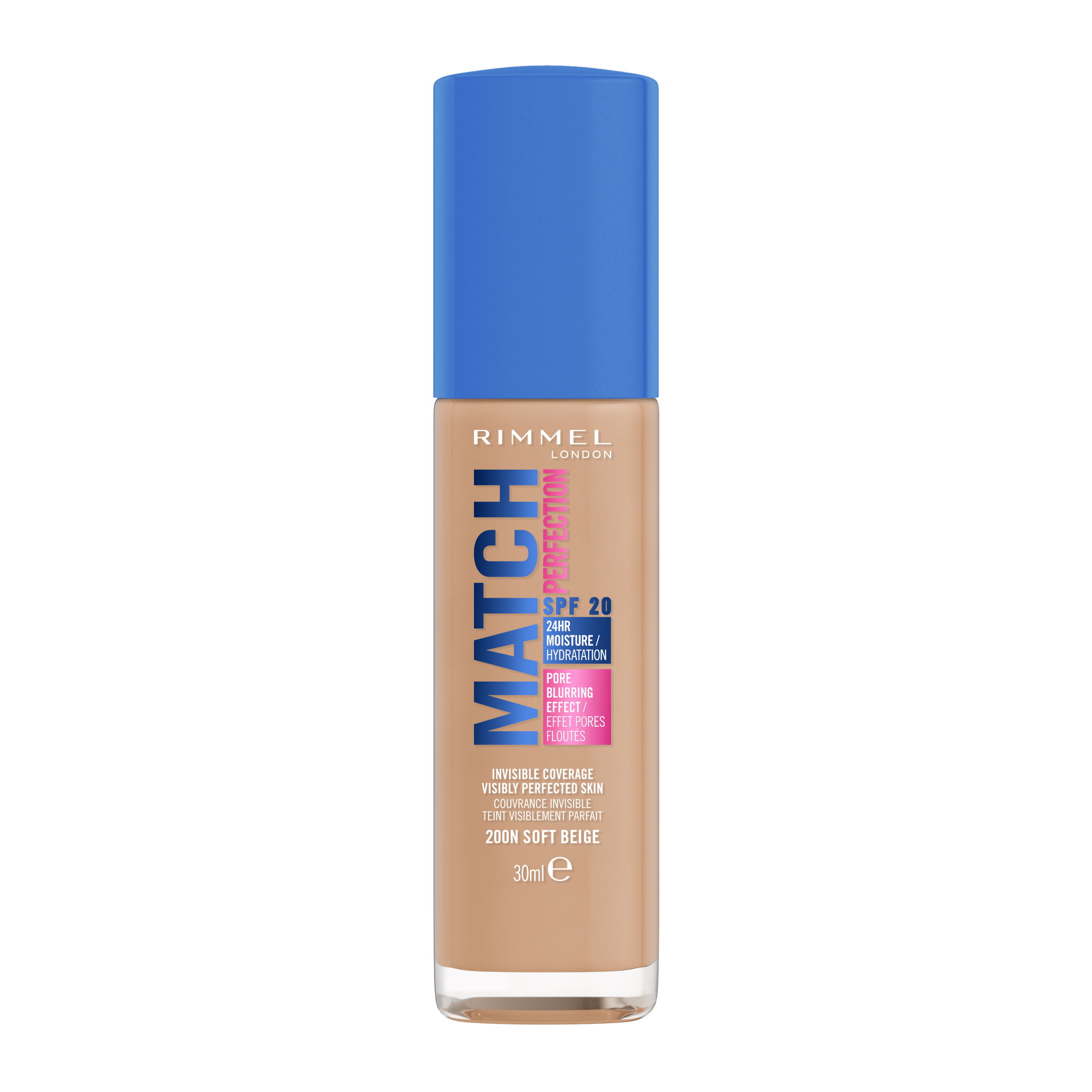 Rimmel Match Perfection Foundation 200W Soft Beige 30 Ml