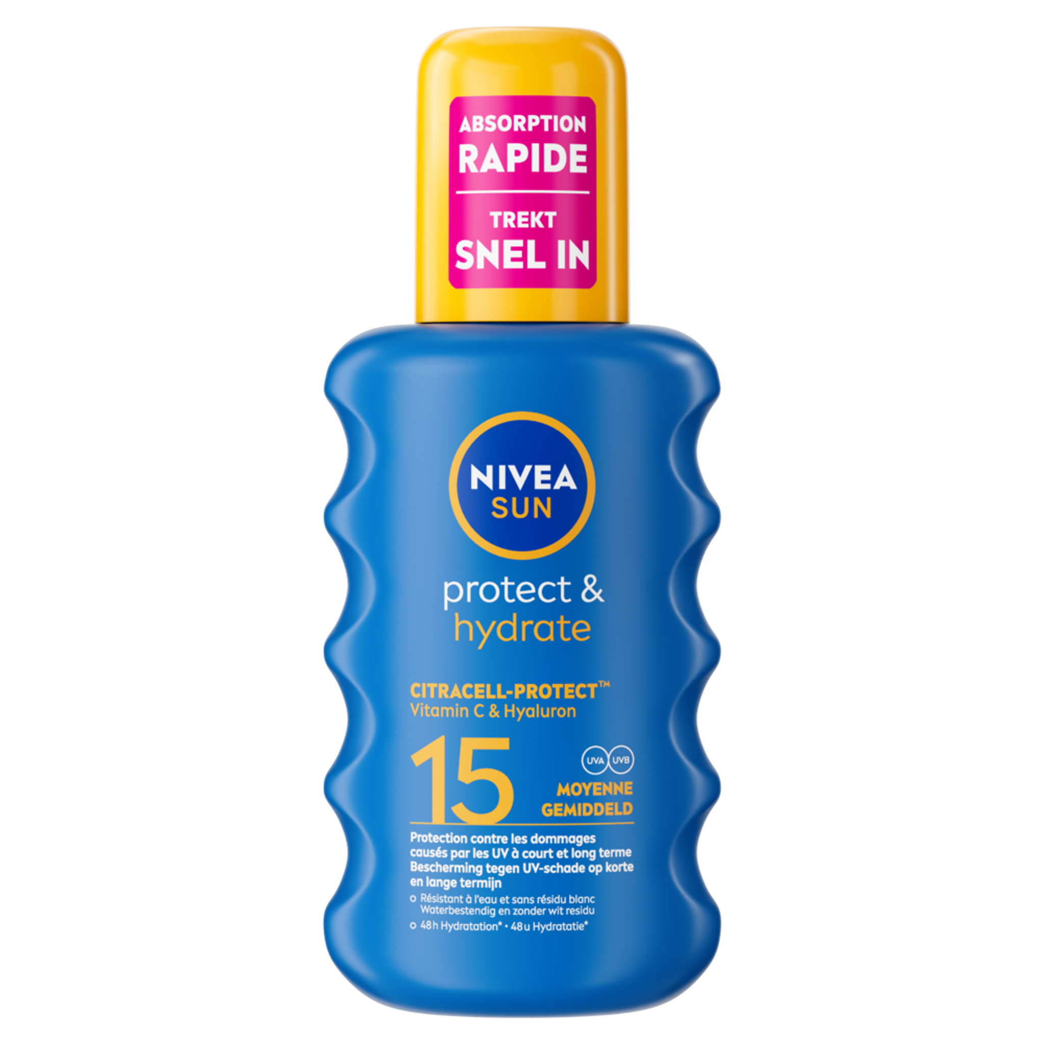 NIVEA SUN Protect & Hydrate Zonnebrand Spray SPF 15 200 ML