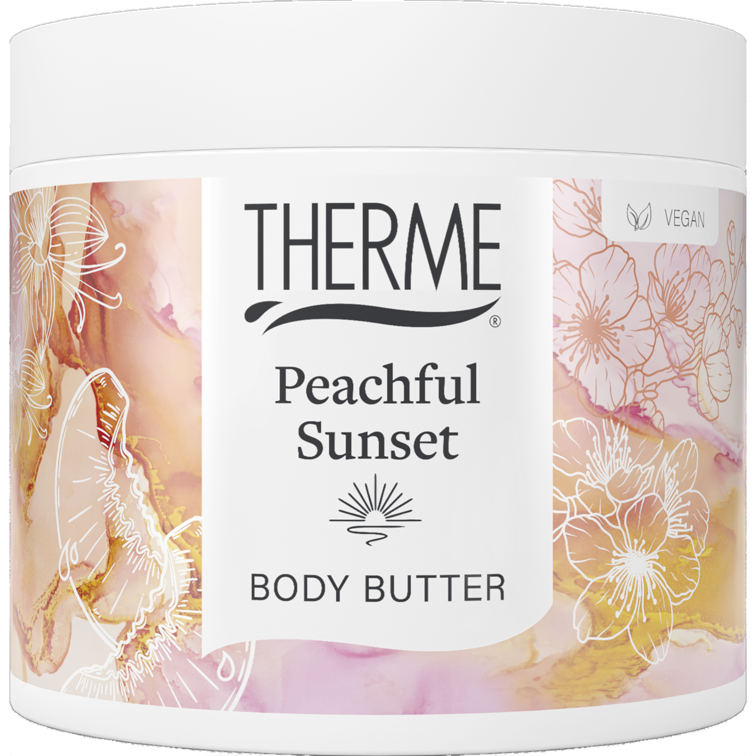 Therme Peachful Sunset Body Butter 225 gram