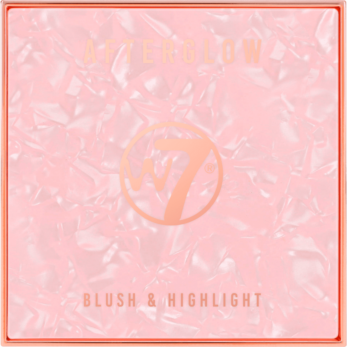 W7 Afterglow Blush & Highlight