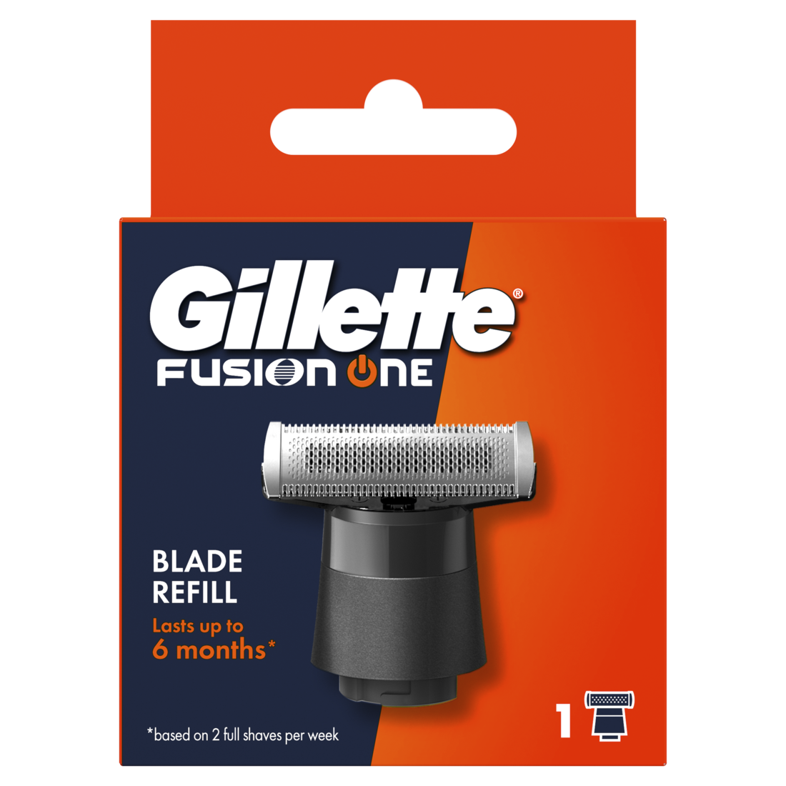 Gillette Fusion One Trimmer Navulmesje