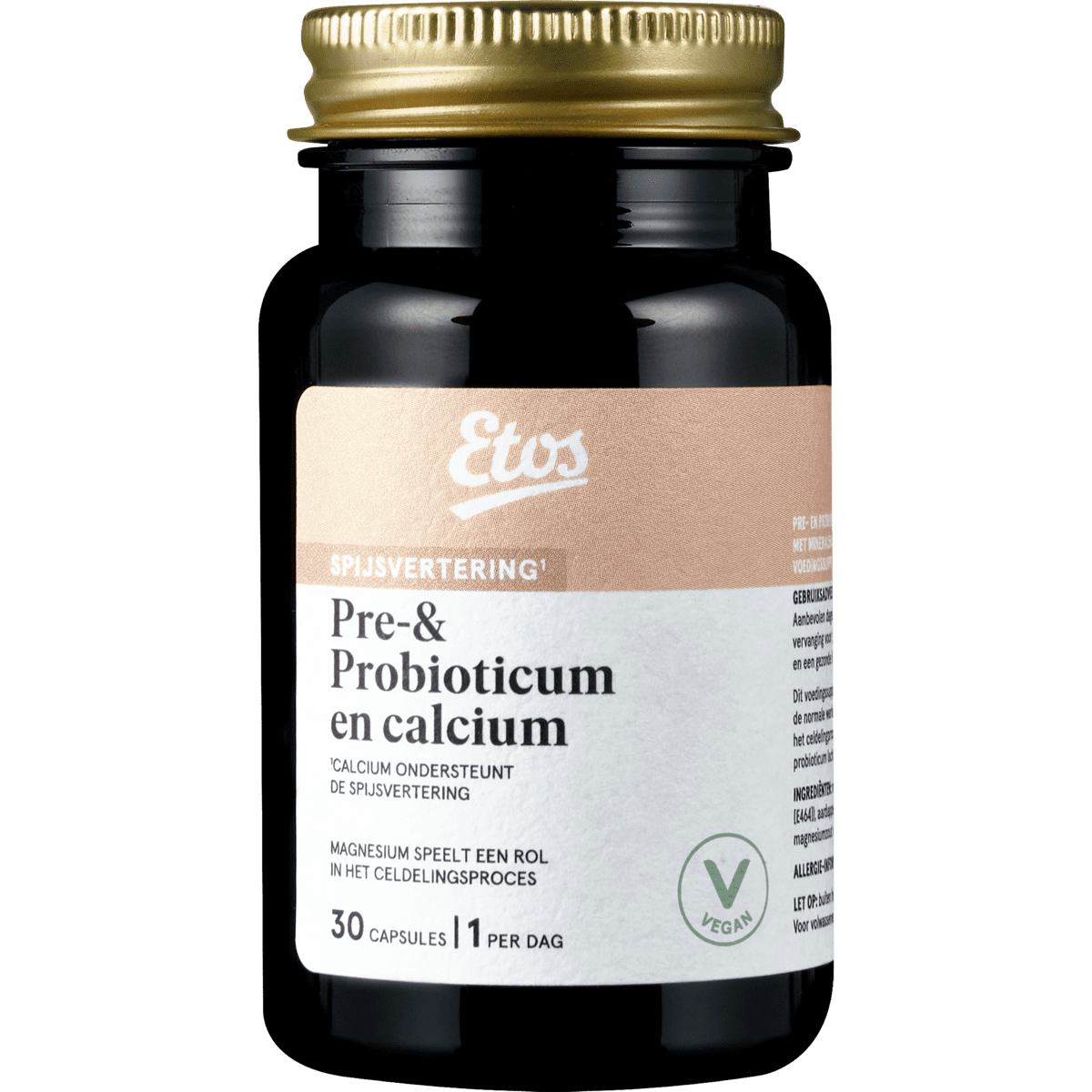 Etos Pre- & Probioticum Calcium Capsules 30 stuks